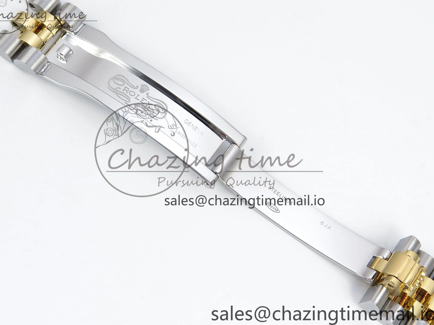 1221 DateJust 31 278273 ARF 1:1 Best Edition 904L Steel Green Roman Diamonds Dial on SS YG Jubilee Bracelet ETA Flexible 572